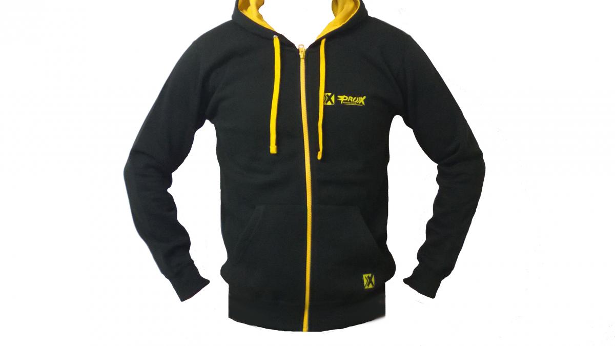 PRO-X HOODIE SWEATER, 99.6043.XL, BLACK, APPAREL, EXTRA LARGE