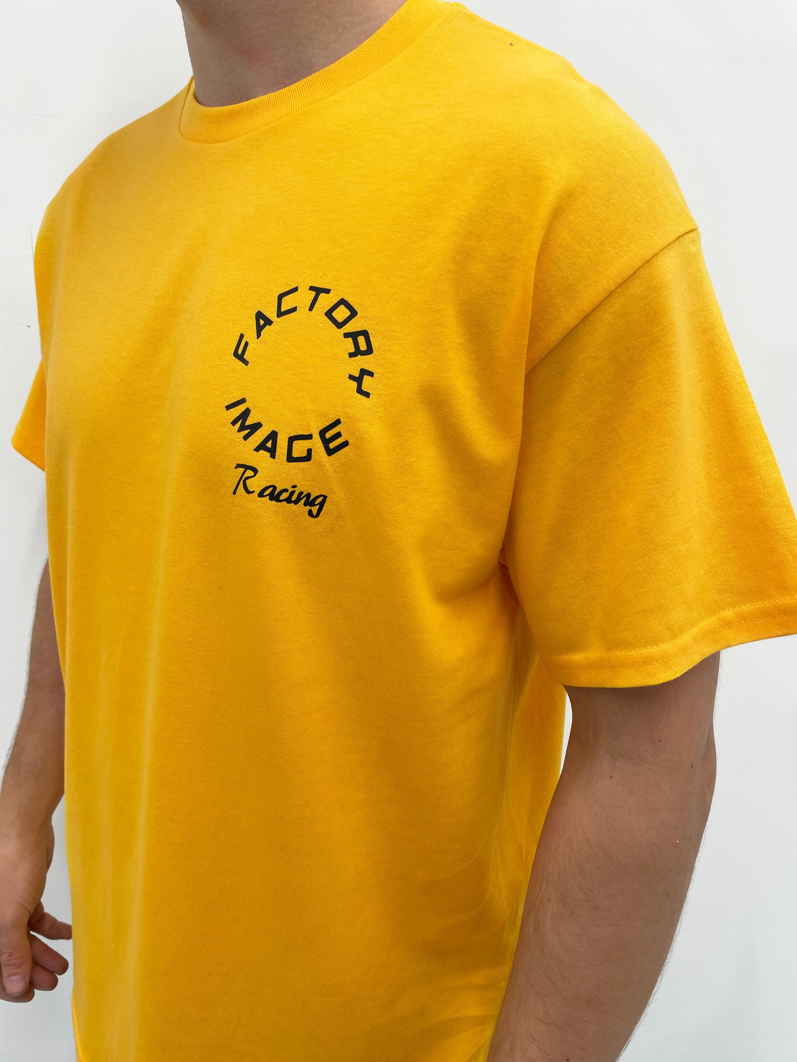 T SHIRT - GOLD - SIZE - M
