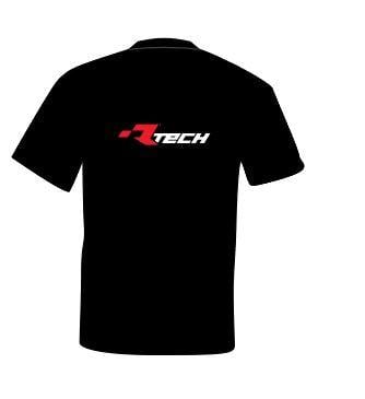 RTECH PRINTED LOGO COTTON T-SHIRT - Size XXL, R-TECH- SIZE EXTRA EXTRA LARGE, TSHCORXXL16