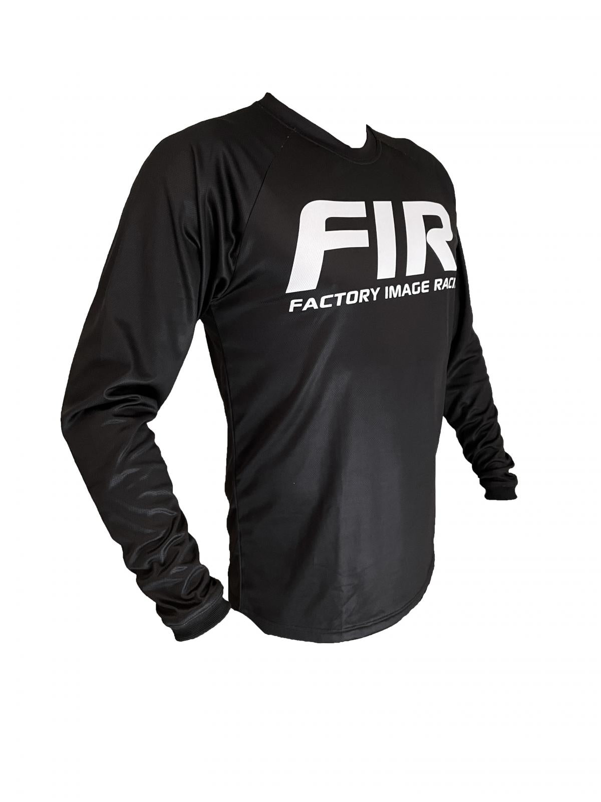 CONTOUR BLACK/WHITE JERSEY S, MX RACE WEAR, ENDURO GEAR
