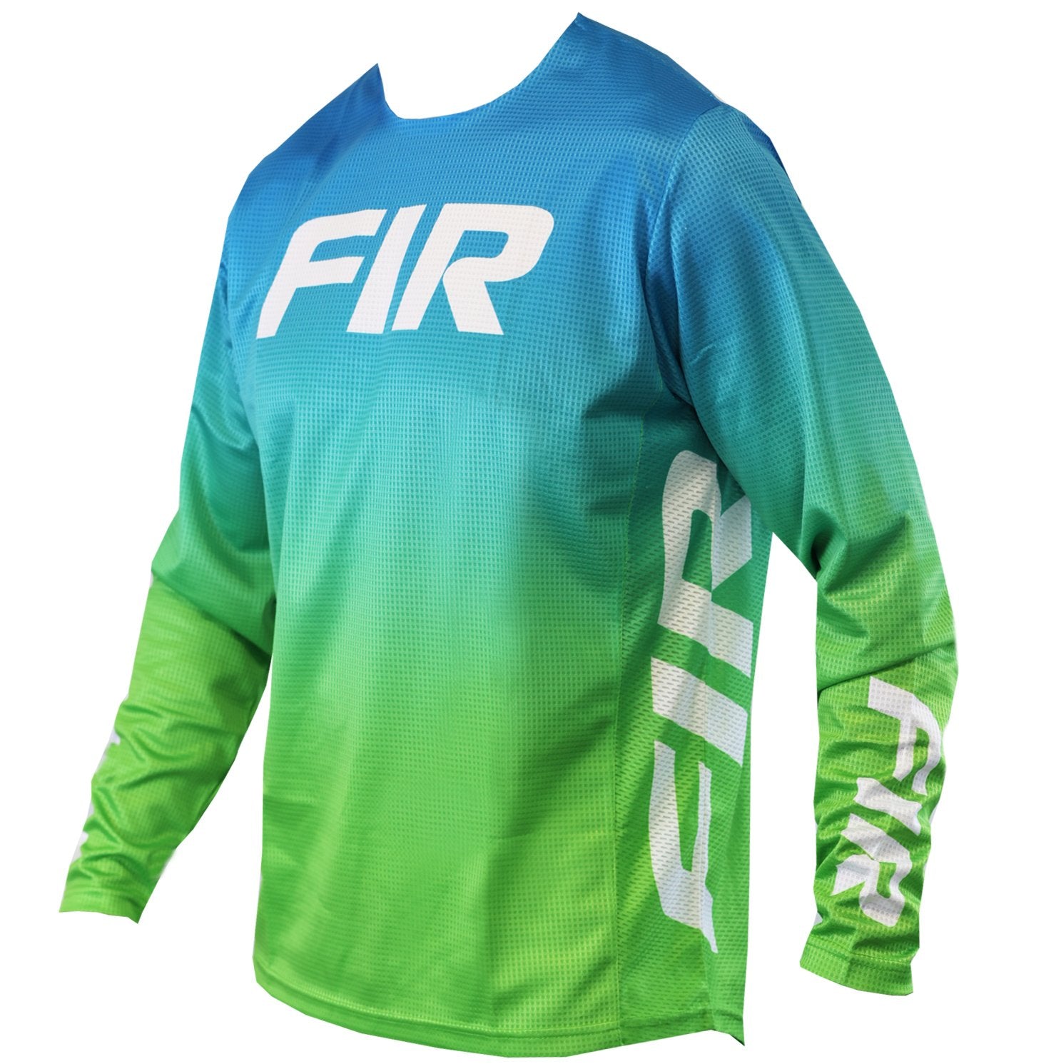LITE FADE JERSEY GREEN XL, MX RACE WEAR, ENDURO GEAR