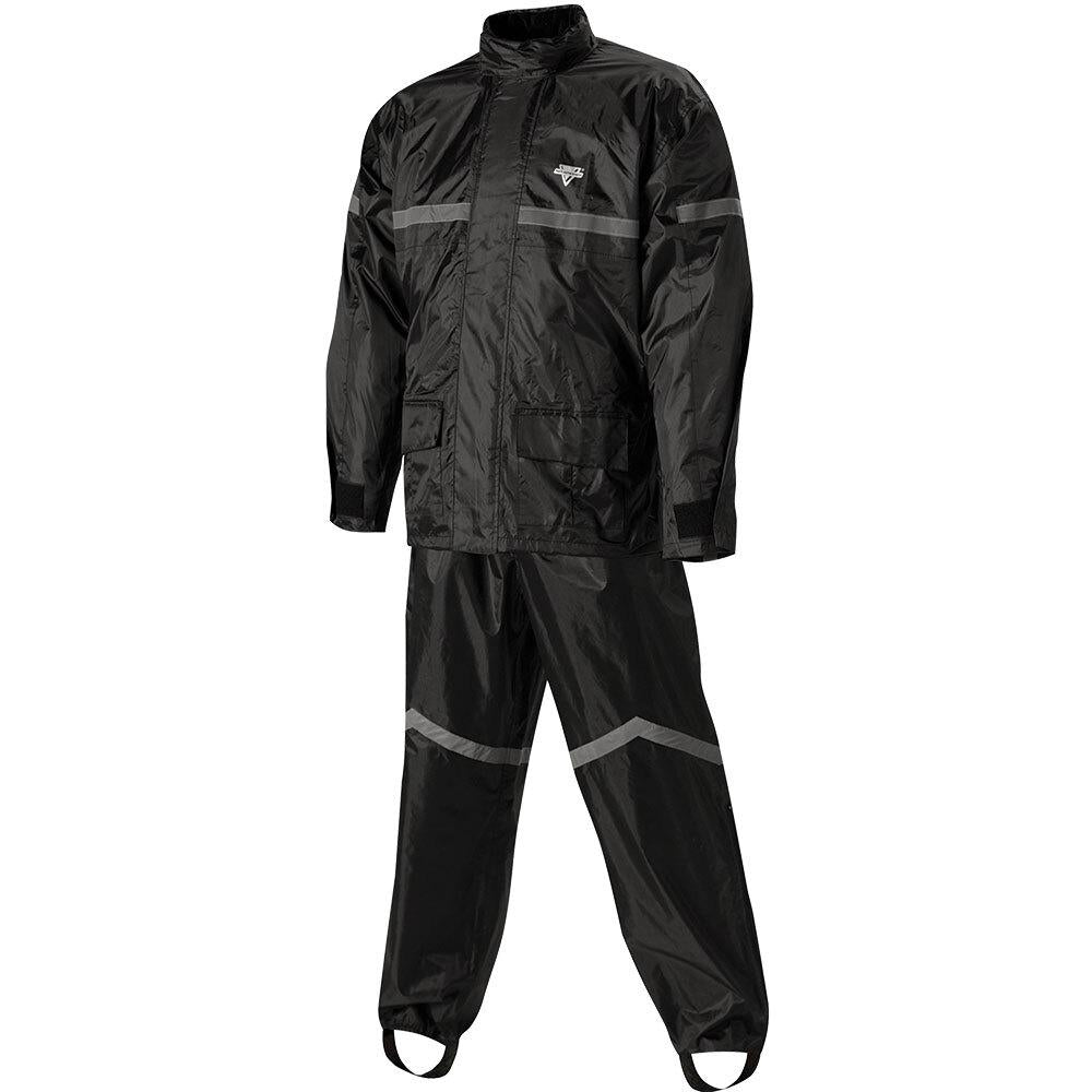 StormRider RAINSUIT BK/BK XL, NELSON-RIGG BLACK/BLACK, SR-6000-BLK-04-XL