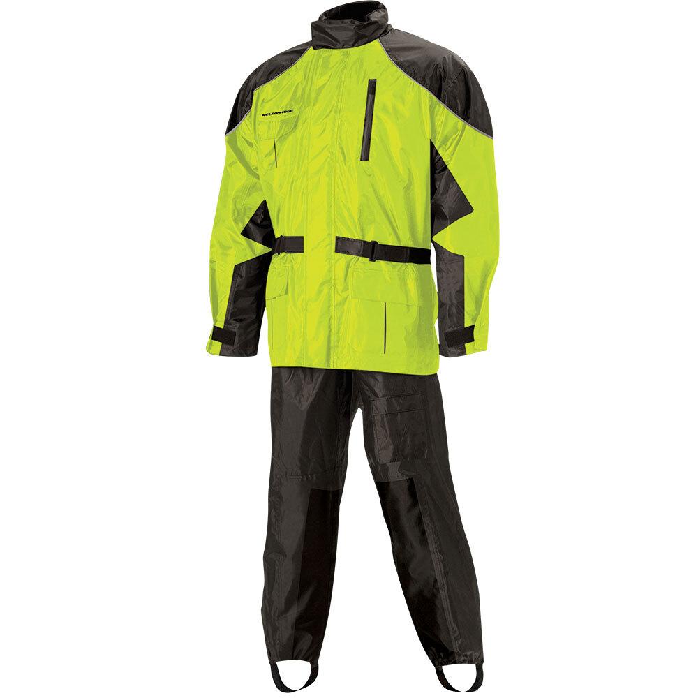 ASTON RAINSUIT BK/YE MEDIUM, NELSON-RIGG BLACK/YELLOW, AS-3000-HVY-02-MD