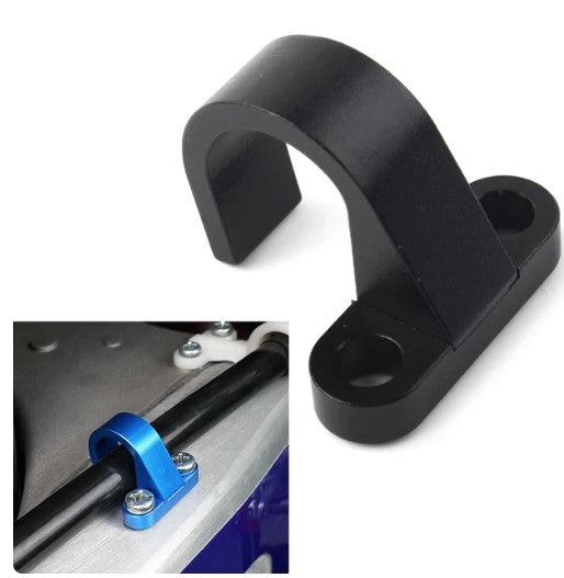 HOSE PIPE CLIP BLUE EACH, Holder Brake Hose 2VM-25876-00-00 CNC Aluminum