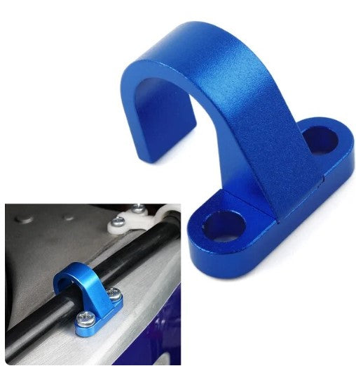 HOSE PIPE CLIP BLUE EACH, Holder Brake Hose 2VM-25876-00-00 CNC Aluminum