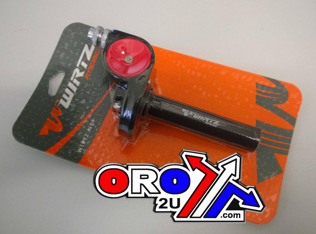 THROTTLE WIRTZ KTM/HONDA, WITH RED CAP UNIV. ADJ. 10mm