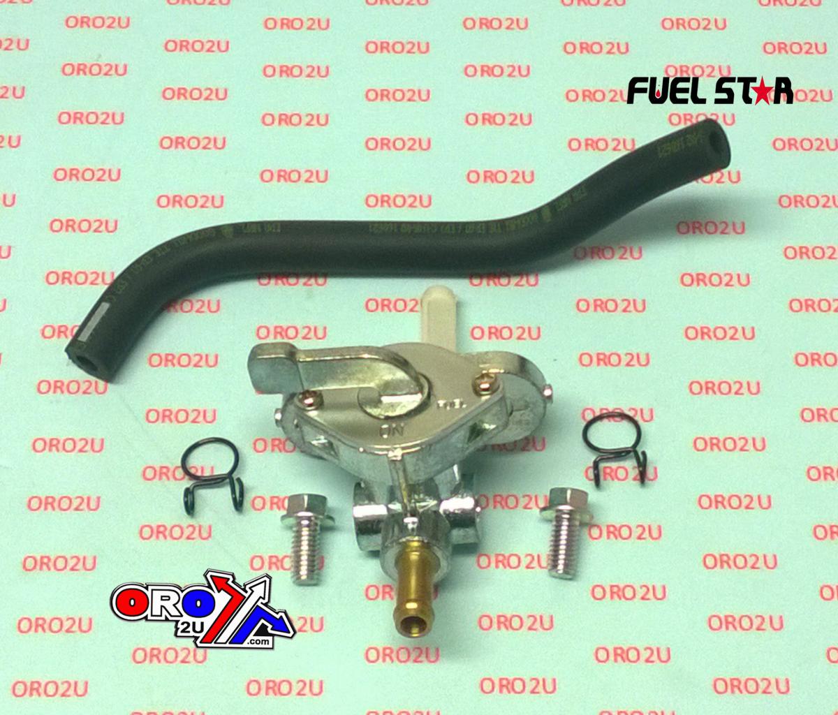 FUEL VALVE KIT KX250 1999-2002, Fuel Star FS101-0135 KAWASAKI DIRT, TAPE / PETCOCK / CLIPS / PIPES / BOLTS