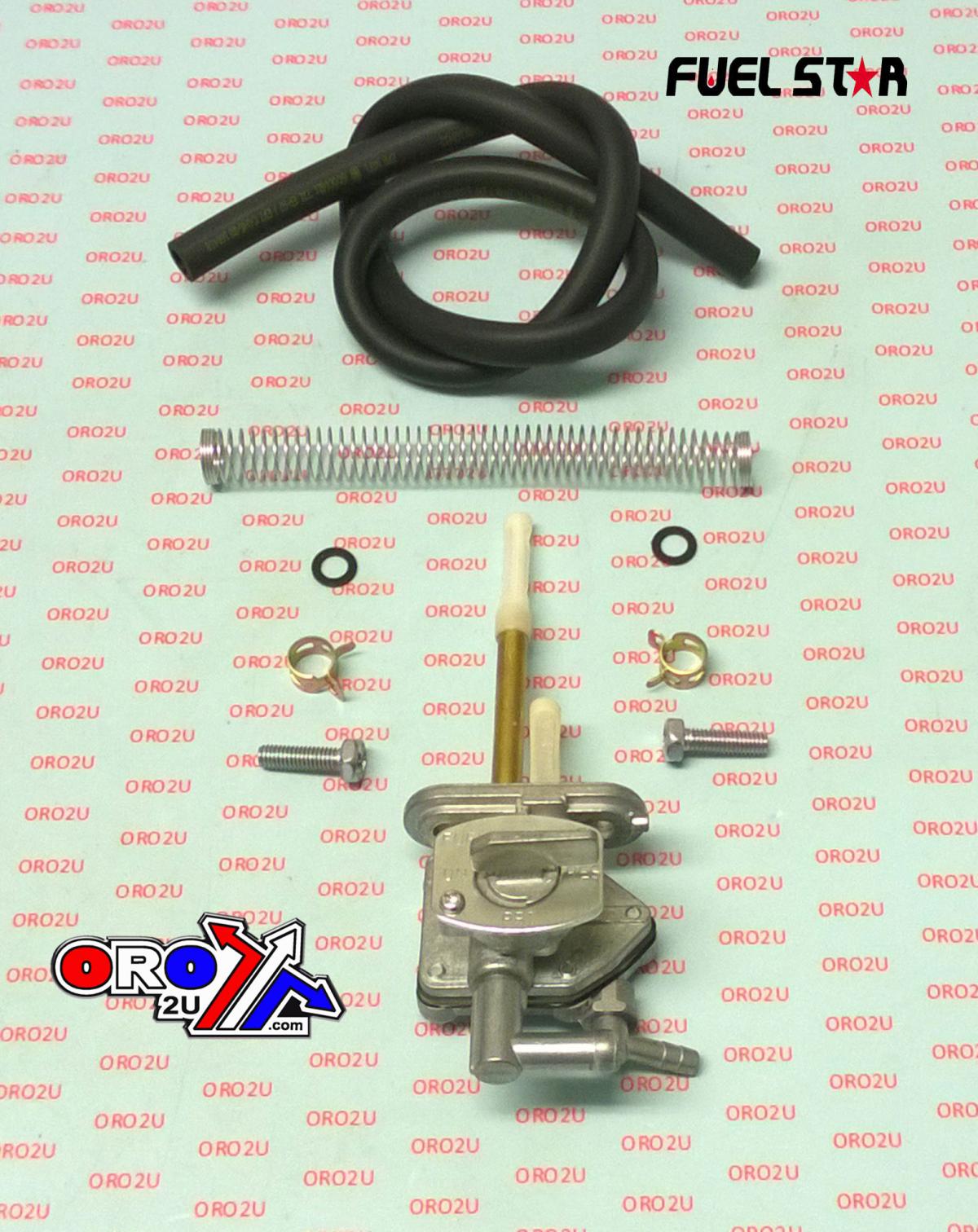 FUEL VALVE KIT DR650SE 97-07, Fuel Star FS101-0139 SUZUKI DIRT, TAPE / PETCOCK / CLIPS / PIPES / BOLTS