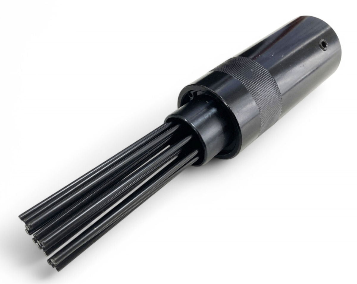 AIR NEEDLE DESCALER ATTACHMENT FOR AIR HAMMER CHISEL - TOOLZONE KDPAT012