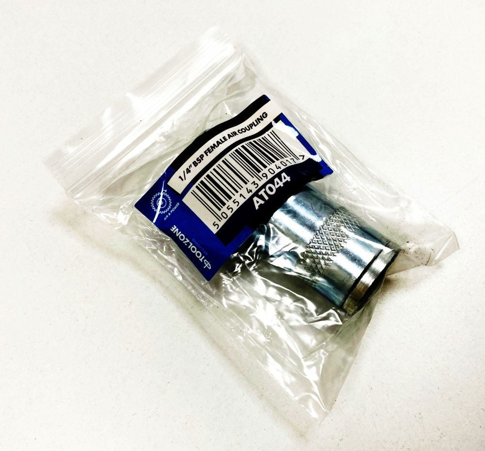 AIR COUPLING QUICK RELEASE 1/4 BSP FEMALE THREAD - TOOLZONE KDPAT044