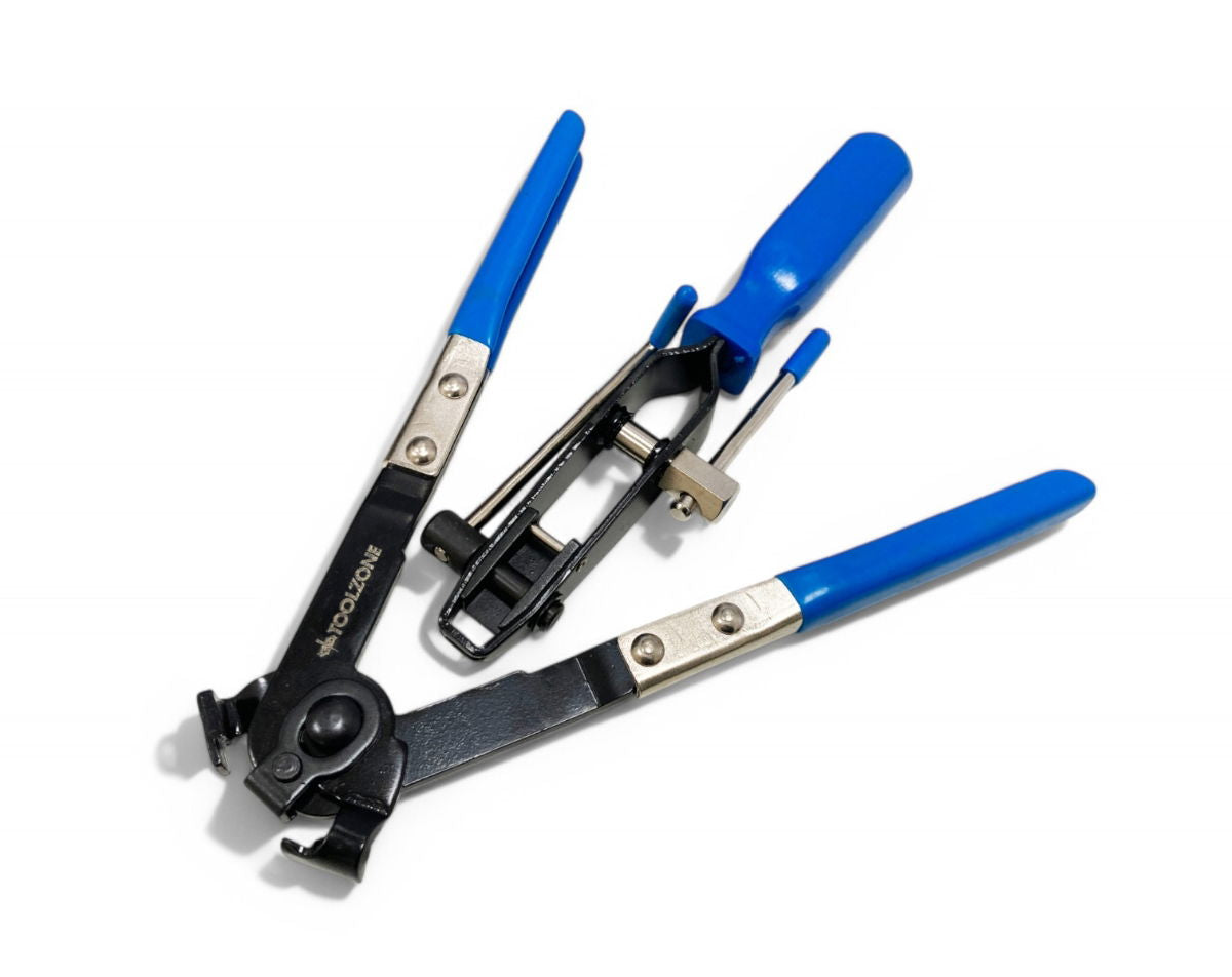 CV BOOT CLAMP PLIER SET 2pc WITH WINDER AND CUTTER - TOOLZONE KDPAU040