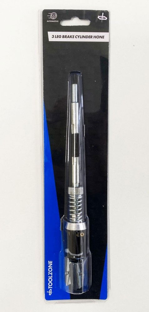 BRAKE CYLINDER HONE 3 LEG FOR 1 TO 2 1/2 CYLINDERS 220grit - TOOLZONE KDPAU047
