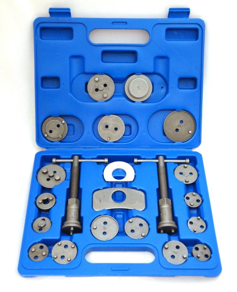BRAKE CALIPER WIND BACK KIT 21pc WITH CASE - TOOLZONE KDPAU064