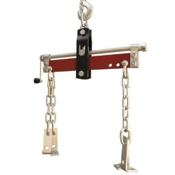 ENGINE LEVELER 1500lb CAPACITY WITH 4x 275mm CHAINS - TOOLZONE KDPAU086