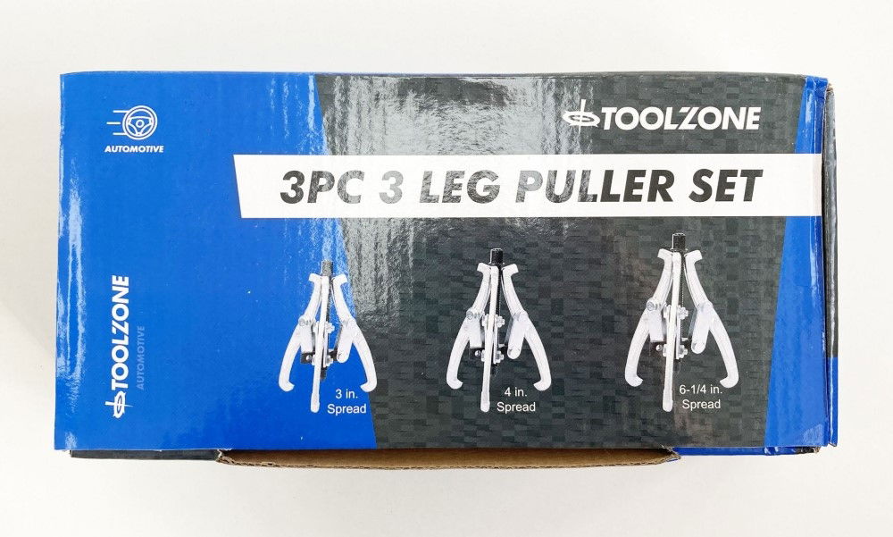 3 LEG PULLER SET 3pc 3 4 6 - TOOLZONE KDPAU172