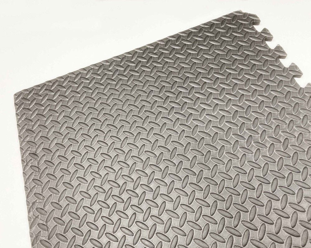 ANTI FATIGUE FOAM FLOORING 6pc 600 x 600mm COVERS 2.23m² - TOOLZONE KDPAU305