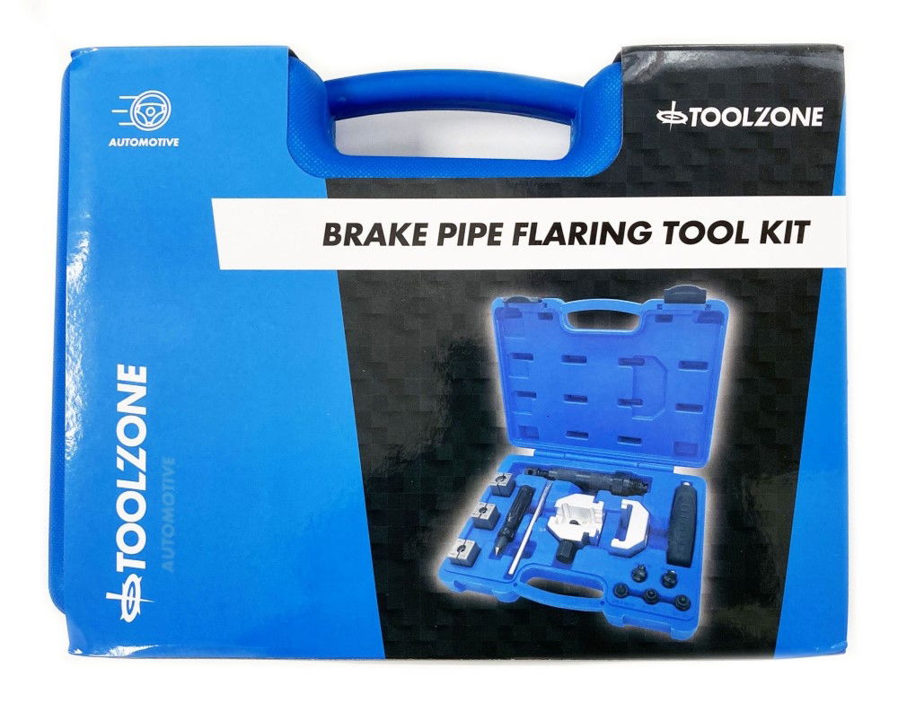 BRAKE PIPE FLARING TOOL TURRET TYPE FOR 3/16 4.75mm 5mm 6mm - TOOLZONE KDPAU382
