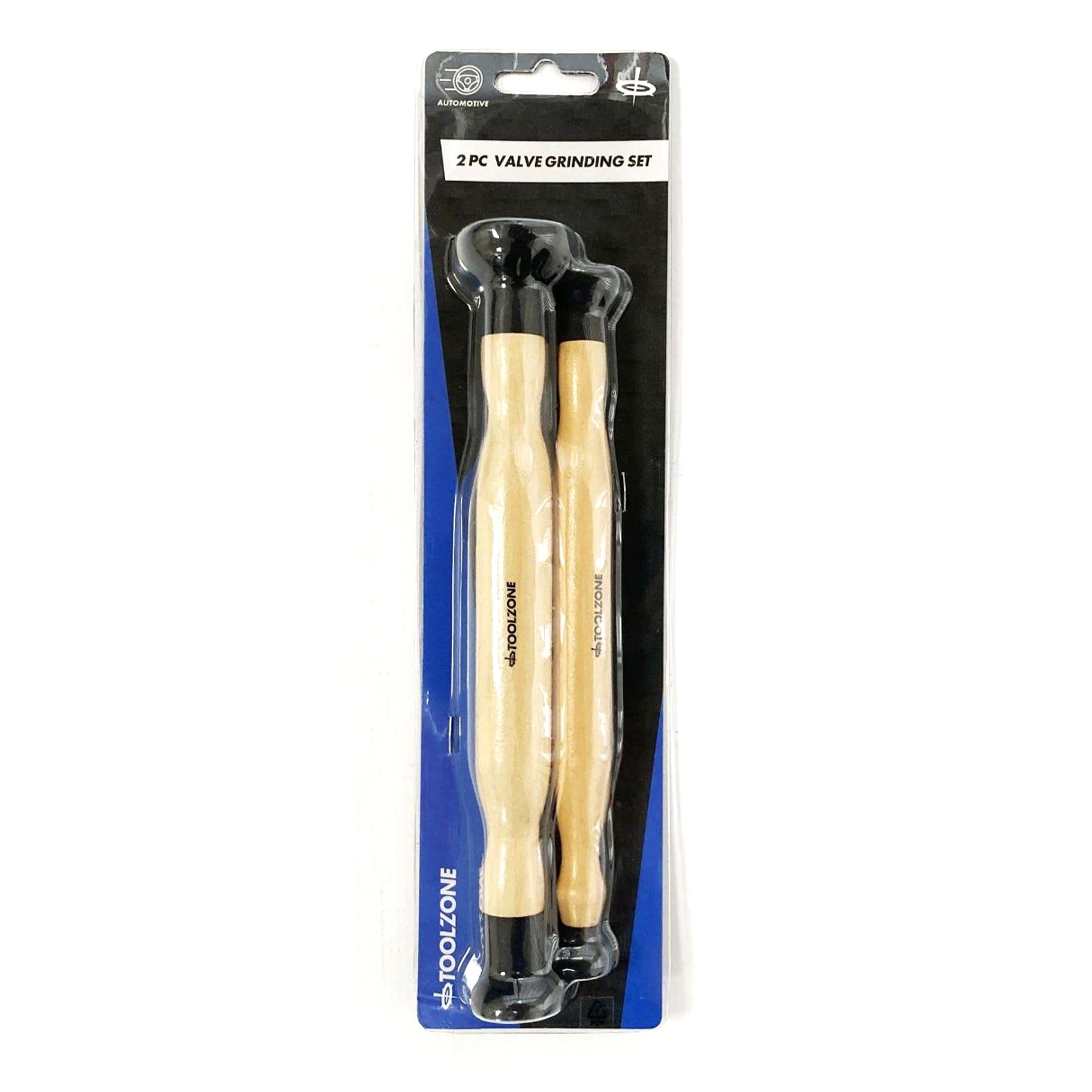 VALVE LAPPER SET 2pc CUP SIZES 5/8, 13/16, 1 1/8, 1 3/8 - TOOLZONE KDPAU403