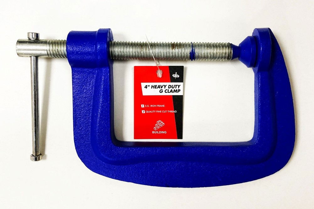 G CLAMP HEAVY DUTY 4 - TOOLZONE KDPCL090
