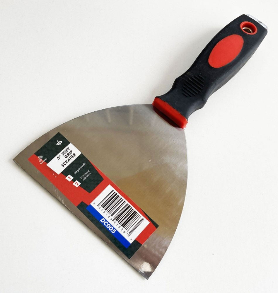 SCRAPER 5 SOFT GRIP HANDLE - TOOLZONE KDPDC005