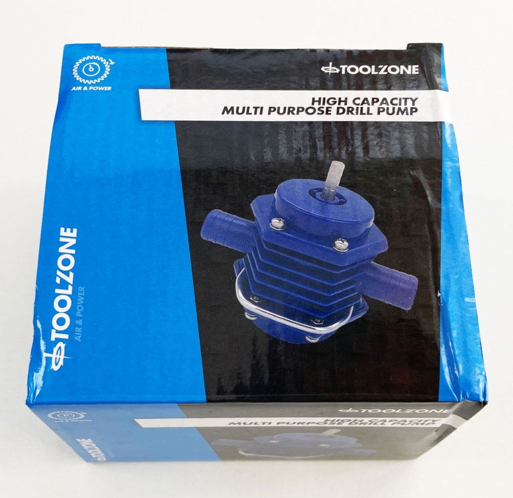 DRILL POWERED WATER PUMP HIGH CAPACITY 40-50 ltr/min - TOOLZONE KDPDR032