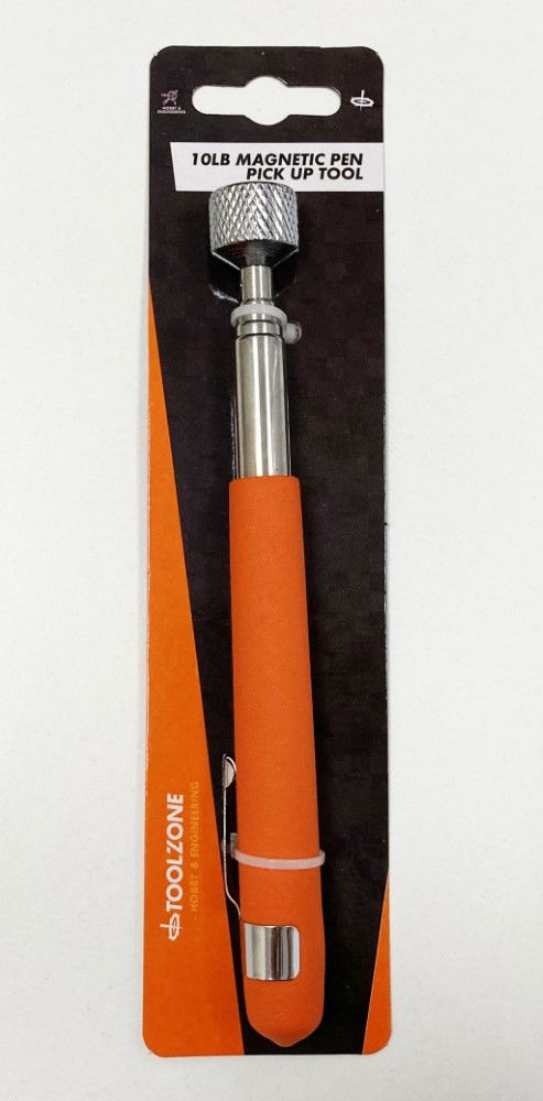 MAGNETIC PICK UP TOOL PEN TYPE 10lb EXTENDS UP TO 650mm - TOOLZONE KDPHB248