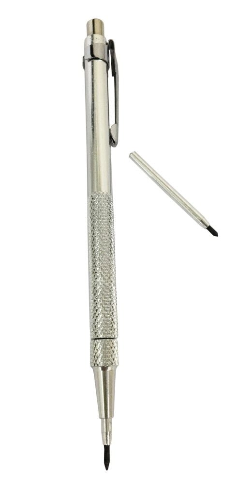 PEN SCRIBER TUNGSTEN CARBIDE TIP WITH SPARE TIP 150mm LENGTH - TOOLZONE KDPHB266