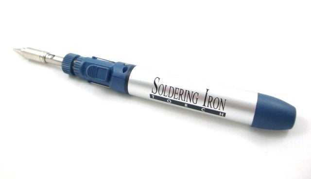BUTANE SOLDER PENCIL TORCH 2 IN 1 GAS POWERED - TOOLZONE KDPHB288