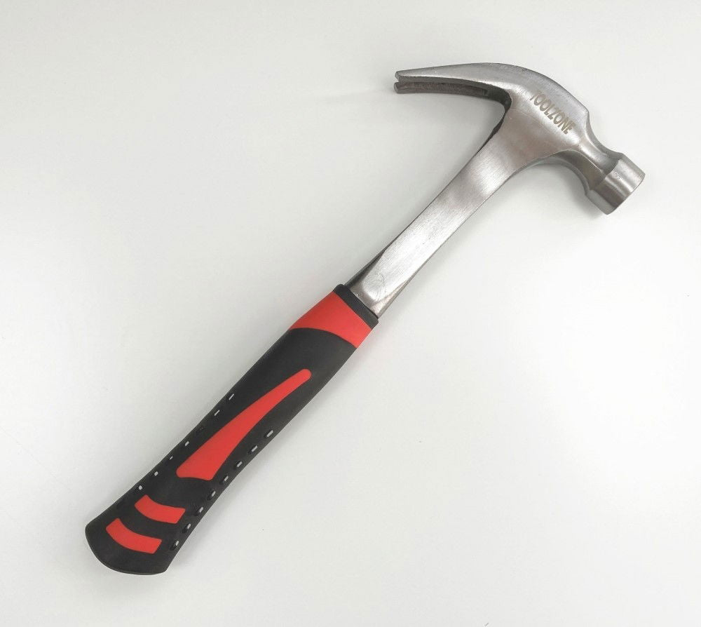 CLAW HAMMER 16oz ALL STEEL DROP FORGED - TOOLZONE KDPHM046