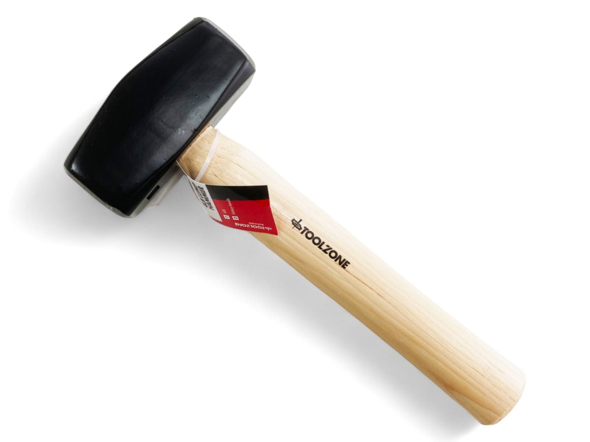 LUMP HAMMER 4lb HICKORY HANDLE 9.84 - TOOLZONE KDPHM075