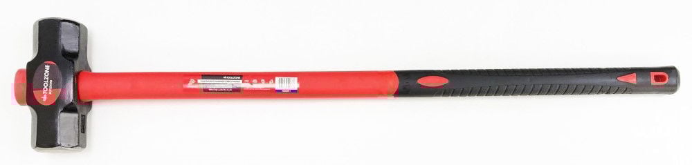 SLEDGE HAMMER 10lb 70% FIBRE HANDLE 910mm - TOOLZONE KDPHM091