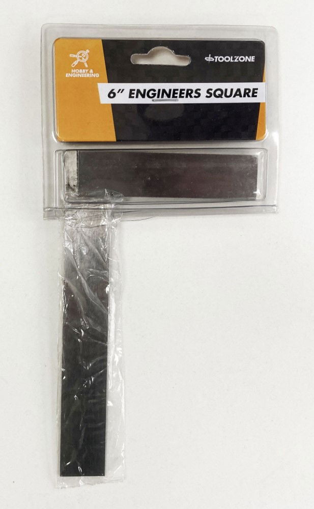 ENGINEERS SQUARE 150mm SOLID STEEL - TOOLZONE KDPMS072
