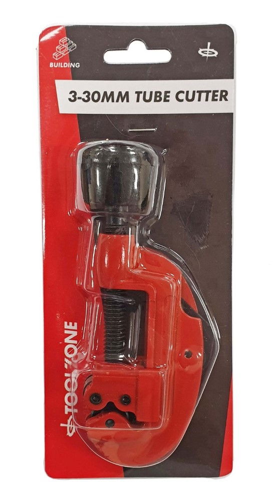 TUBE CUTTER 3-30mm CLAMP TYPE WITH REAMER FOR COPPER ALUMINIUM PLASTIC - TOOLZONE KDPPB031