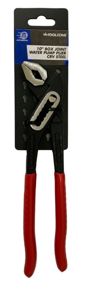 WATER PUMP PLIERS BOX JOINT 10 CRV BLACK FINISH - TOOLZONE KDPPL145