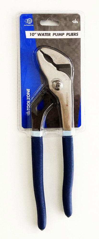 WATER PUMP PLIERS 10 SATIN FINISH GROOVE JOINT - TOOLZONE KDPPL160