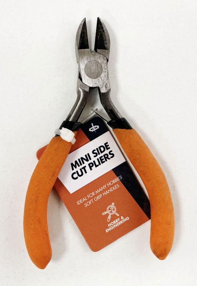 MINI SIDE CUT PLIERS SPRING LOADED FOAM HANDLES - TOOLZONE KDPPL175
