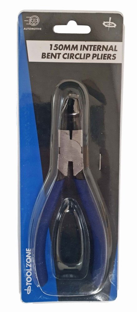 CIRCLIP PLIERS INTERNAL BENT 6 CARBON STEEL - TOOLZONE KDPPL238