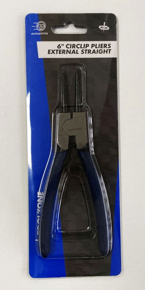 CIRCLIP PLIERS EXTERNAL STRAIGHT 6 CARBON STEEL - TOOLZONE KDPPL239