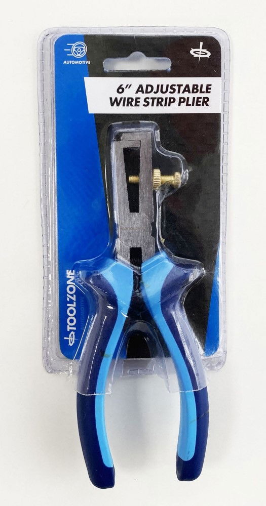 WIRE STRIP PLIERS 6 BLUE - TOOLZONE KDPPL257