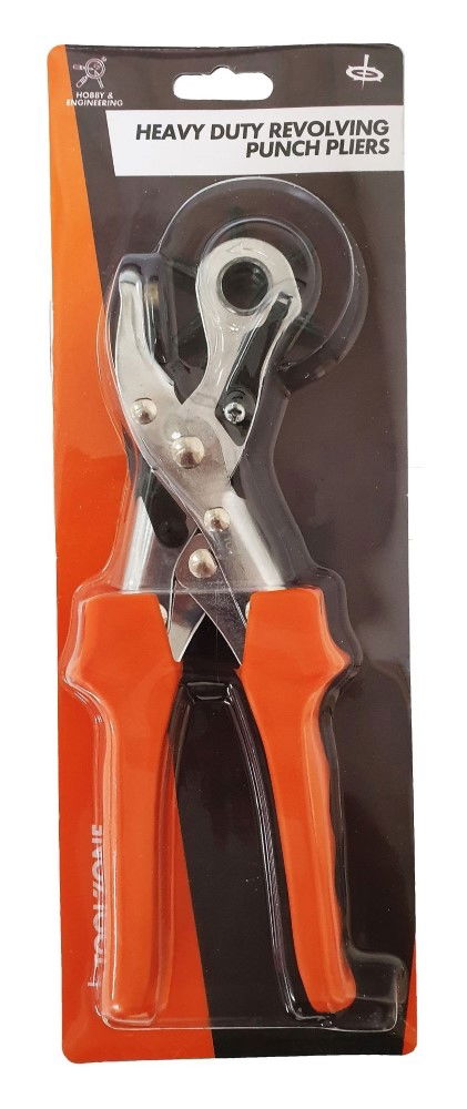 REVOLVING PUNCH PLIERS HEAVY DUTY 2mm-4.5mm - TOOLZONE KDPPL292