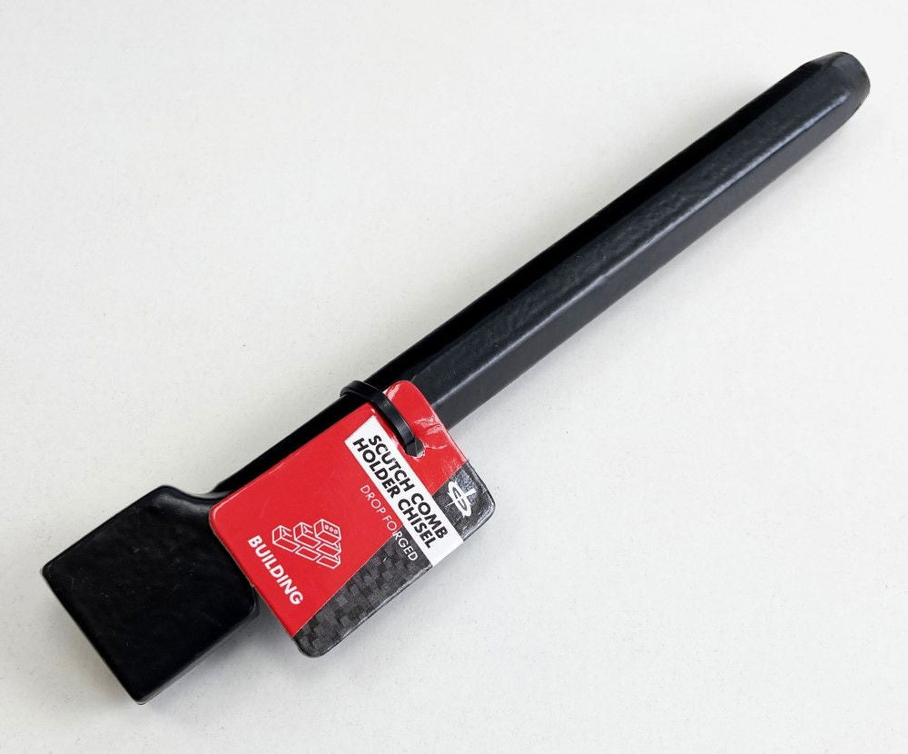 SCUTCH HOLDER CHISEL 200mm LENGTH 25mm WIDE - TOOLZONE KDPPN016