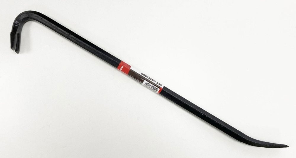 WRECKING BAR STANDARD 24 x 3/4 HARDENED STEEL - TOOLZONE KDPPN079