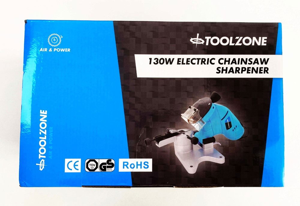 ELECTRIC CHAIN SAW SHARPENER 130W 230V 100 x 10 x 3.5mm DISC - TOOLZONE KDPPW010
