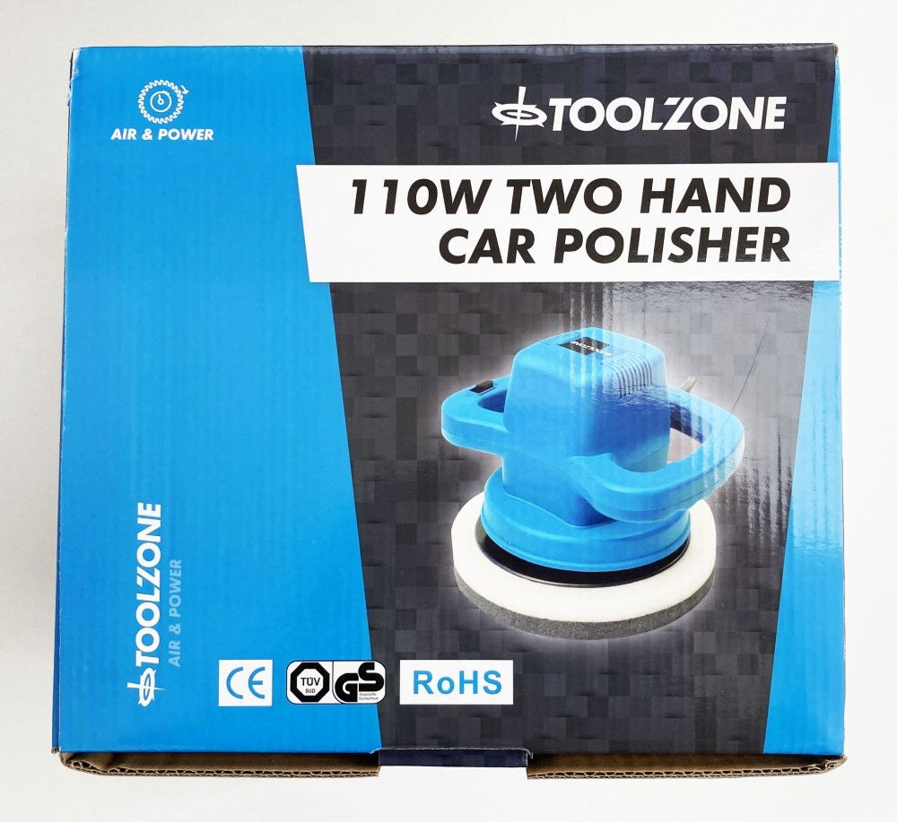 CAR POLISHER 110W 240V TWO HAND 3000rpm - TOOLZONE KDPPW091