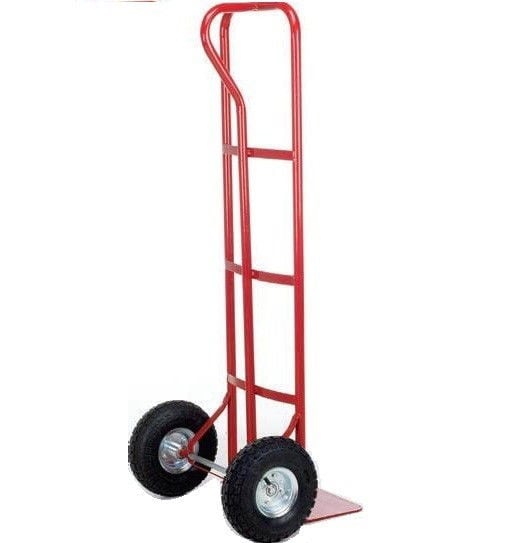 SACK TRUCK RED STANDARD HEAVY DUTY 1310 x 550 x 460mm 200kg - TOOLZONE KDPRM002