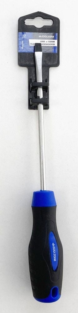 SCREWDRIVER 6mm 150mm - TOOLZONE KDPSD108