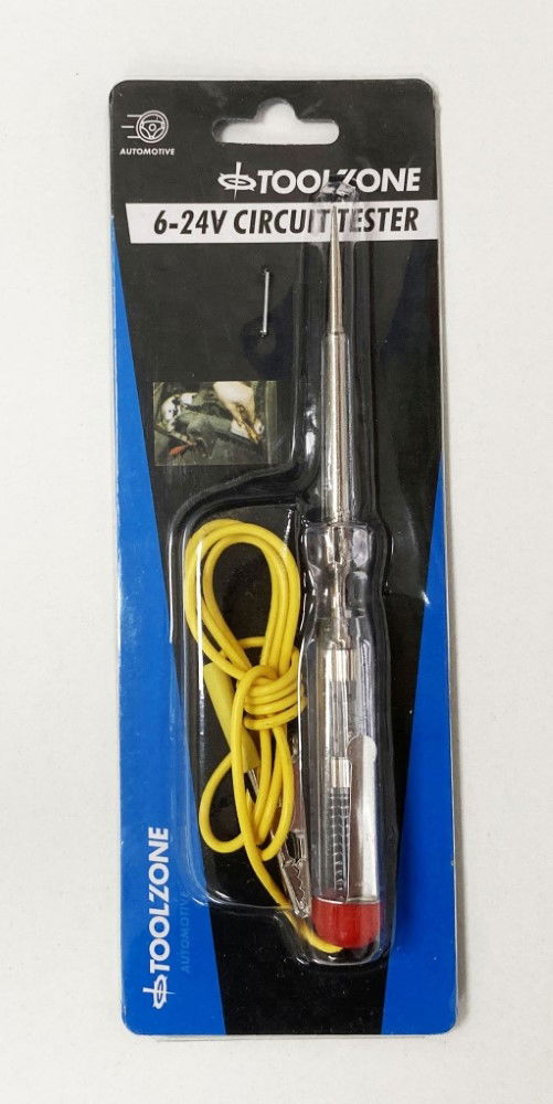 CIRCUIT TESTER 6-24v DC - TOOLZONE KDPSD184