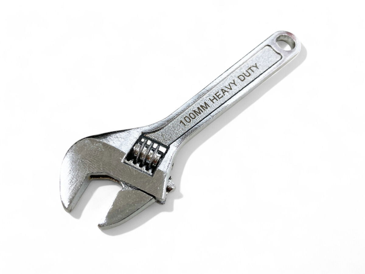 ADJUSTABLE SPANNER 4 MAX JAW 14mm CARBON STEEL CHROME PLATED - TOOLZONE KDPSP041