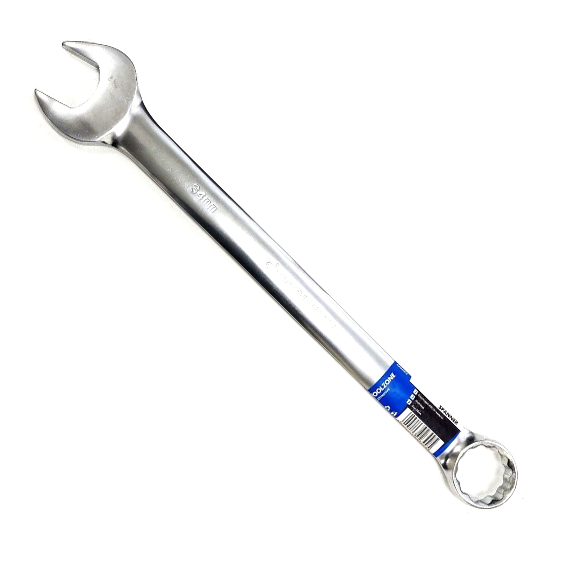 COMBINATION SPANNER 34mm 6150CRV MATT FINISH - TOOLZONE KDPSP183