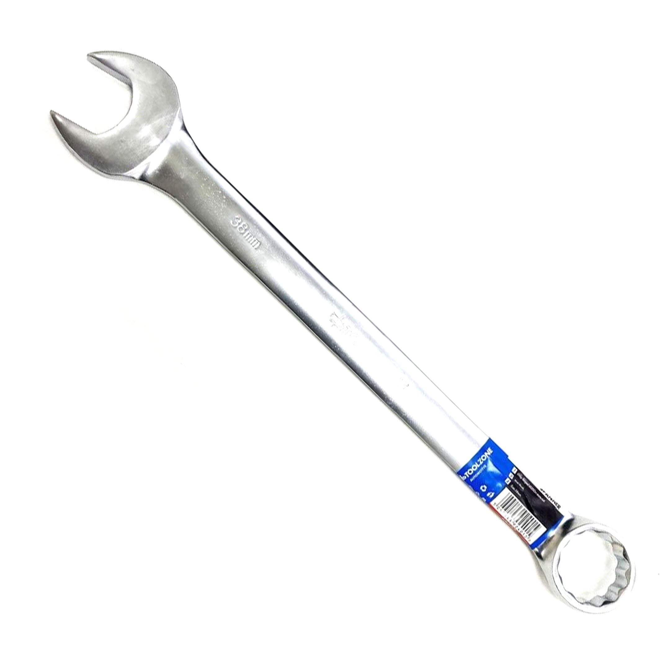COMBINATION SPANNER 38mm 6150CRV MATT FINISH - TOOLZONE KDPSP185